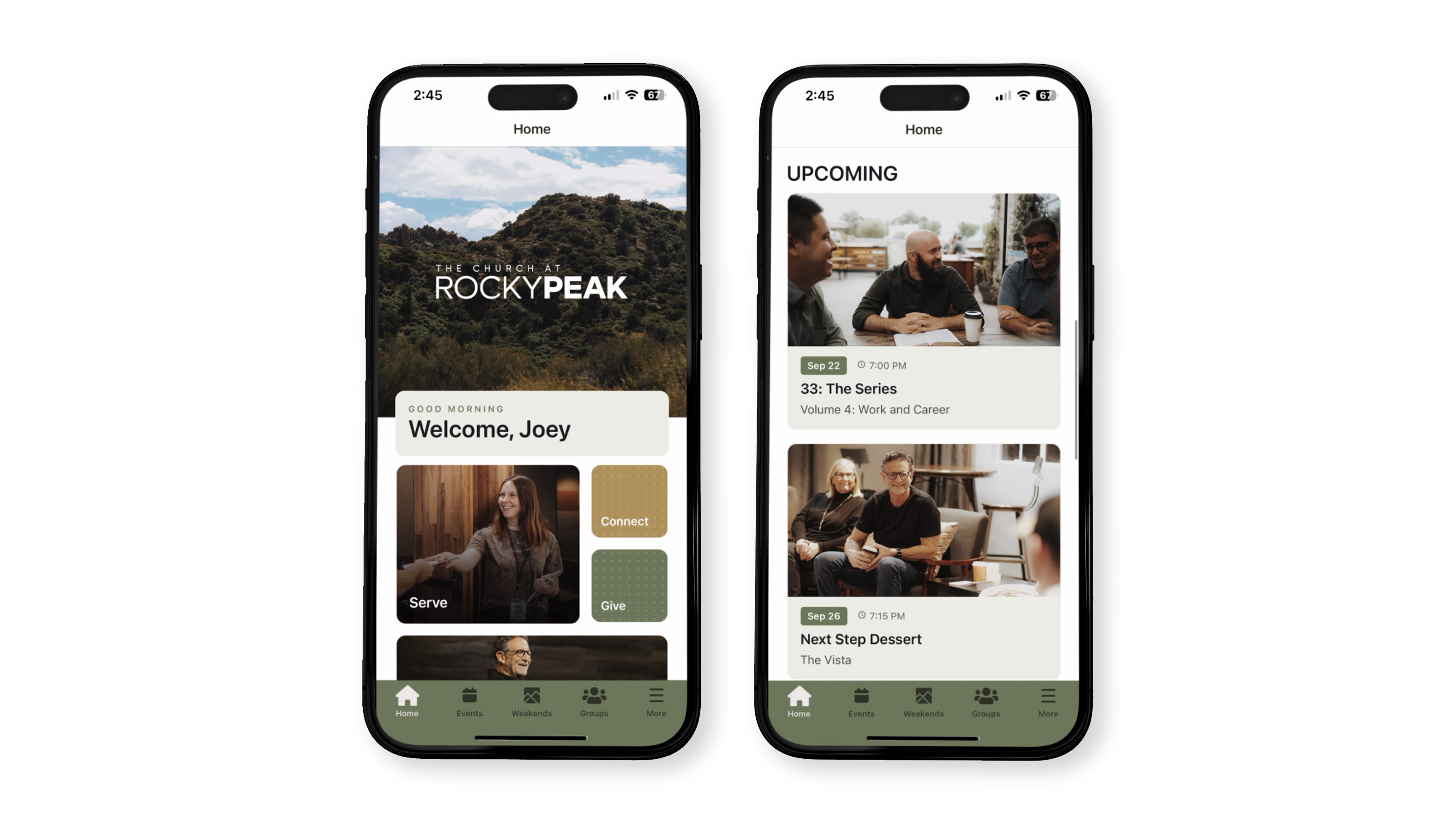 The Rocky Peak Mobile App